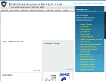 Tablet Screenshot of dixitsecurity.com